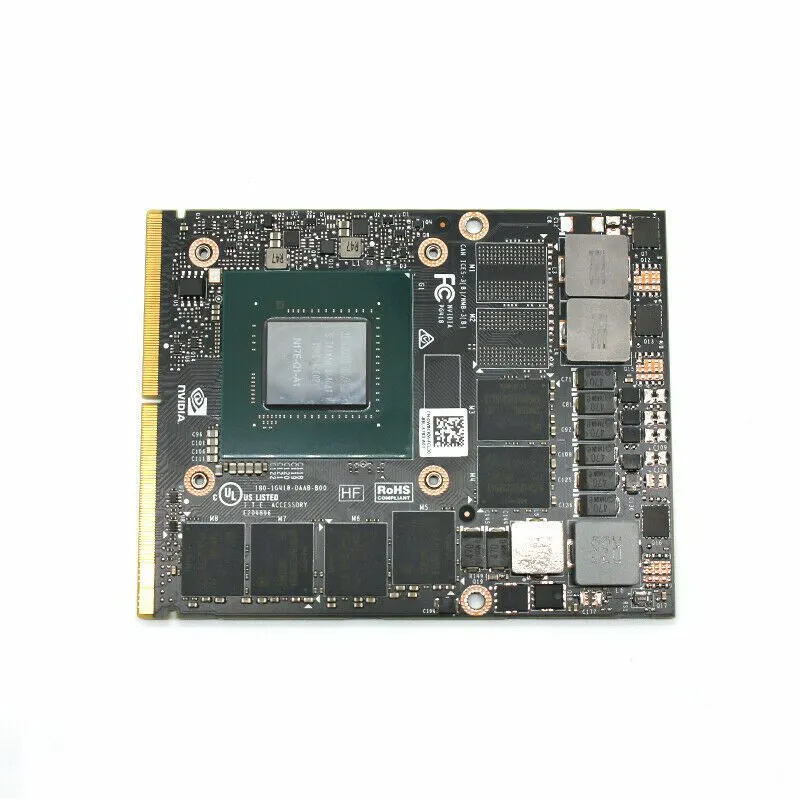 GPU-ускоритель DELL HP NVIDIA Quadro P3000 8GB N17E-Q1-A1 GDDR5 MXM Video Graphi