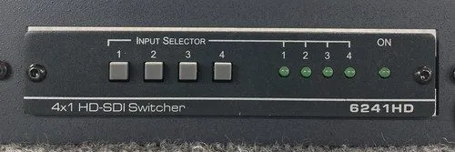 Видеооборудование Kramer 6241HD 4x1 Professional HD-SDI Switcher