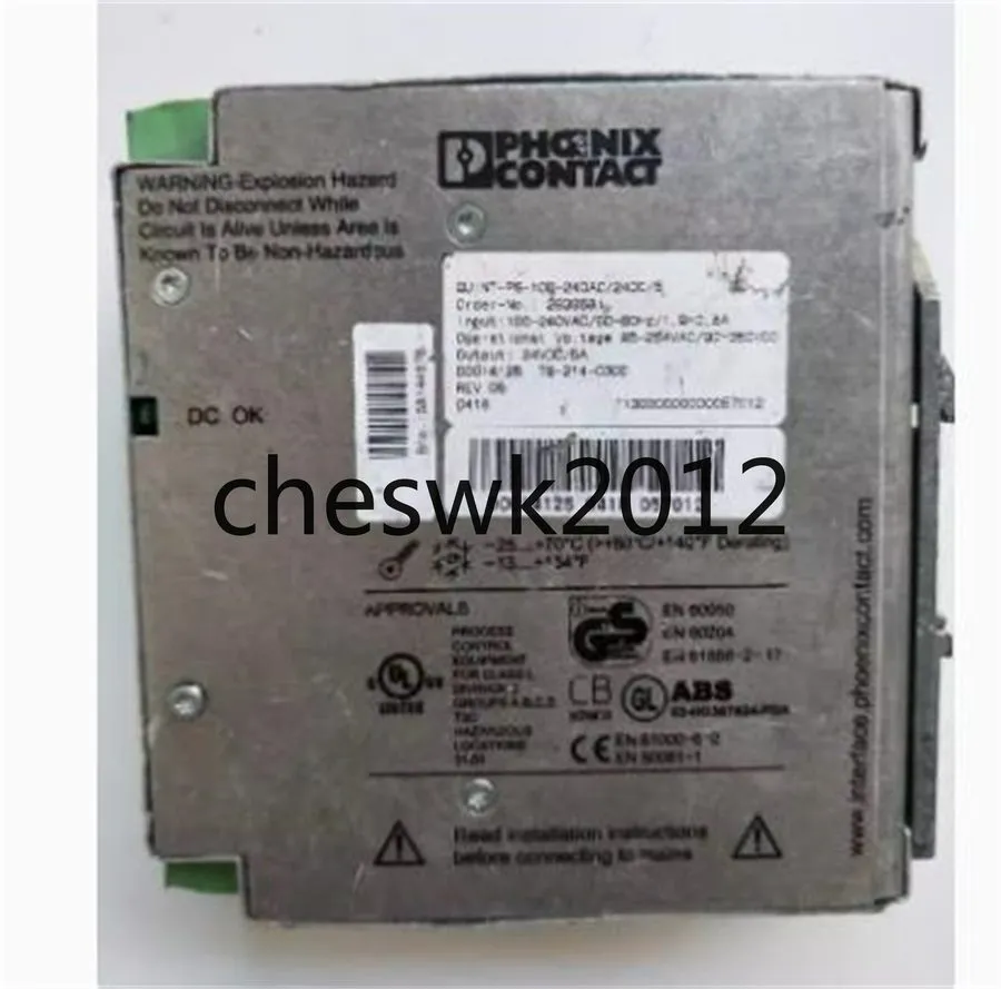 Блок питания Phoenix Contact 2938581 QUINT-PS-100-240AC/24DC/ 5 24VDC power supp