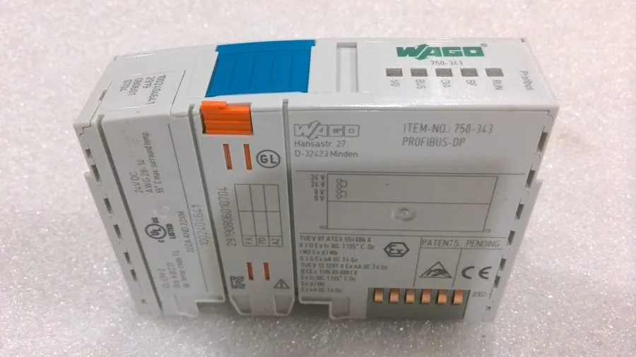 Модуль 750-343 WAGO FC PROFIBUS module Shipping