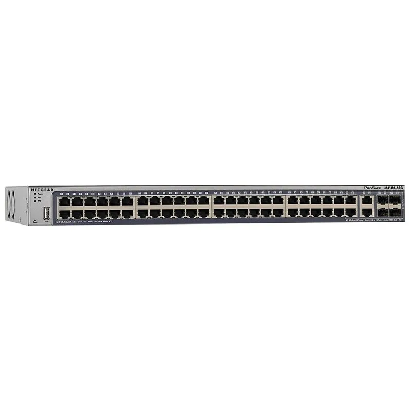 Коммутатор NetGear M4100-50G ProSafe 50 Port Managed Switch Gigabit L2+ Rackmoun