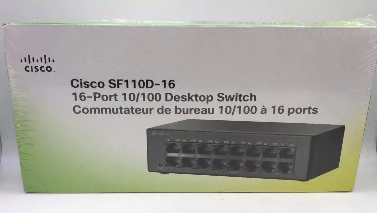 Коммутатор CISCO SF110D-16 16 Port Ethernet Desktop Switch