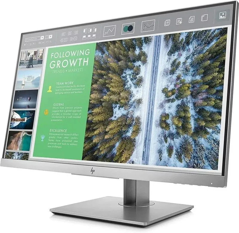 Монитор HP EliteDisplay E243 24" Monitor HD IPS Screen Silver 1FH47A8