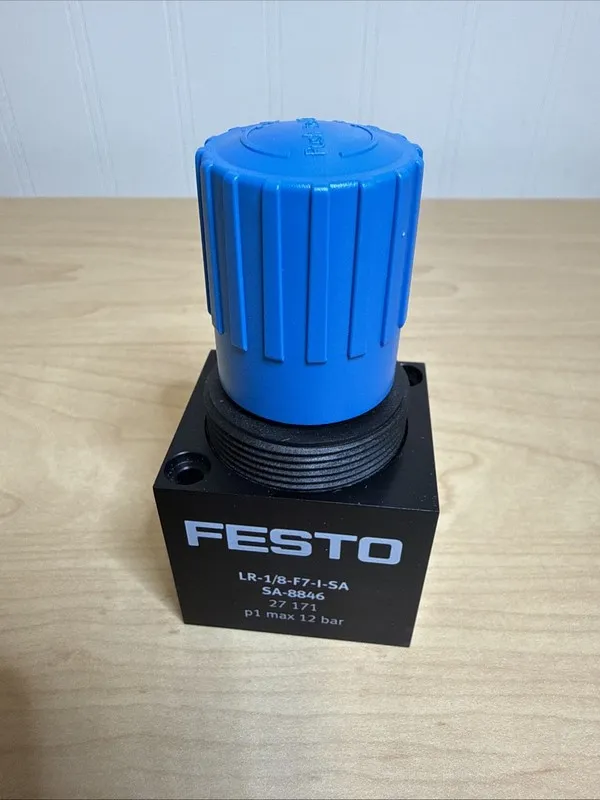 Трубопроводная арматура FESTO LR-1/8-F7-I-SA Pressure Regulator SA-8846 27171 — фото лота 2
