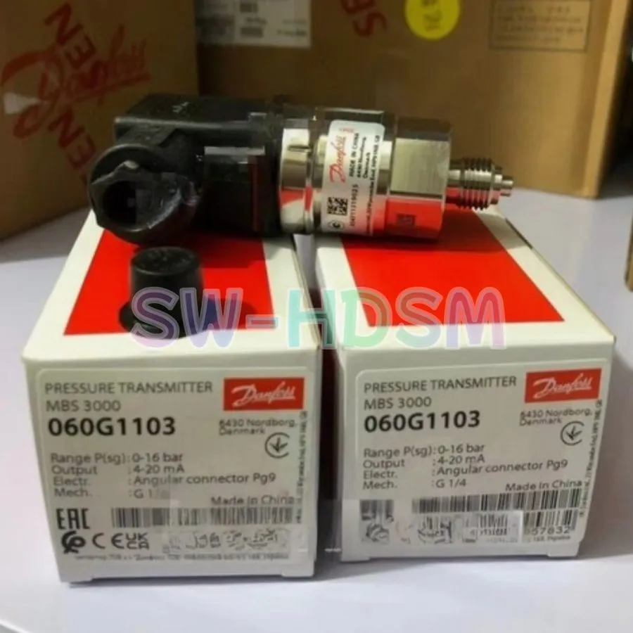 Датчик давления Danfoss 060G1103 MBS 3000 Pressure transmitter 0-16 bar, 4-20mA 