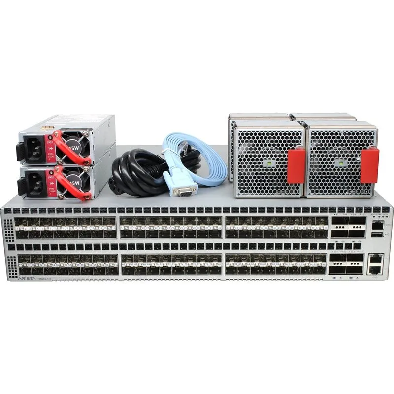 Коммутатор Arista DCS-7050SX-128-F 96P 10GbE SFP+ 8P 40GbE QSFP+ Switch — фото лота 1