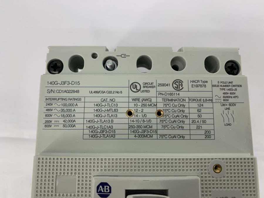 Фото лота 140G-J3F3-D15 от продавца №20571