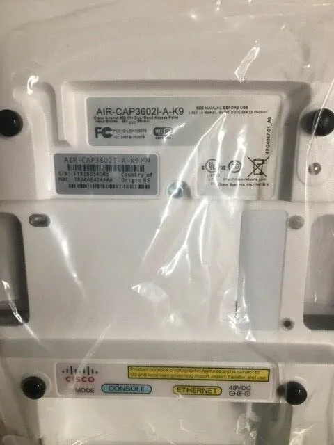 Точка доступа Cisco AIR-CAP3602I-A-K9 Wireless Access Point