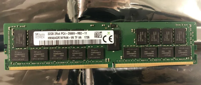 Модуль памяти SK hynix Server 32GB DDR4-2666V ECC Registered RDIMM 2Rx4 PC4 HMA8