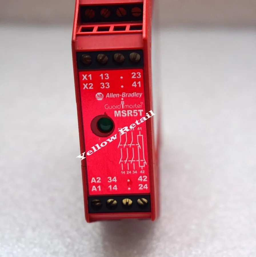 Реле безопасности MSR5T ALLEN BRADLEY 440R-B23020 GUARD MASTER MONITORING SAFETY