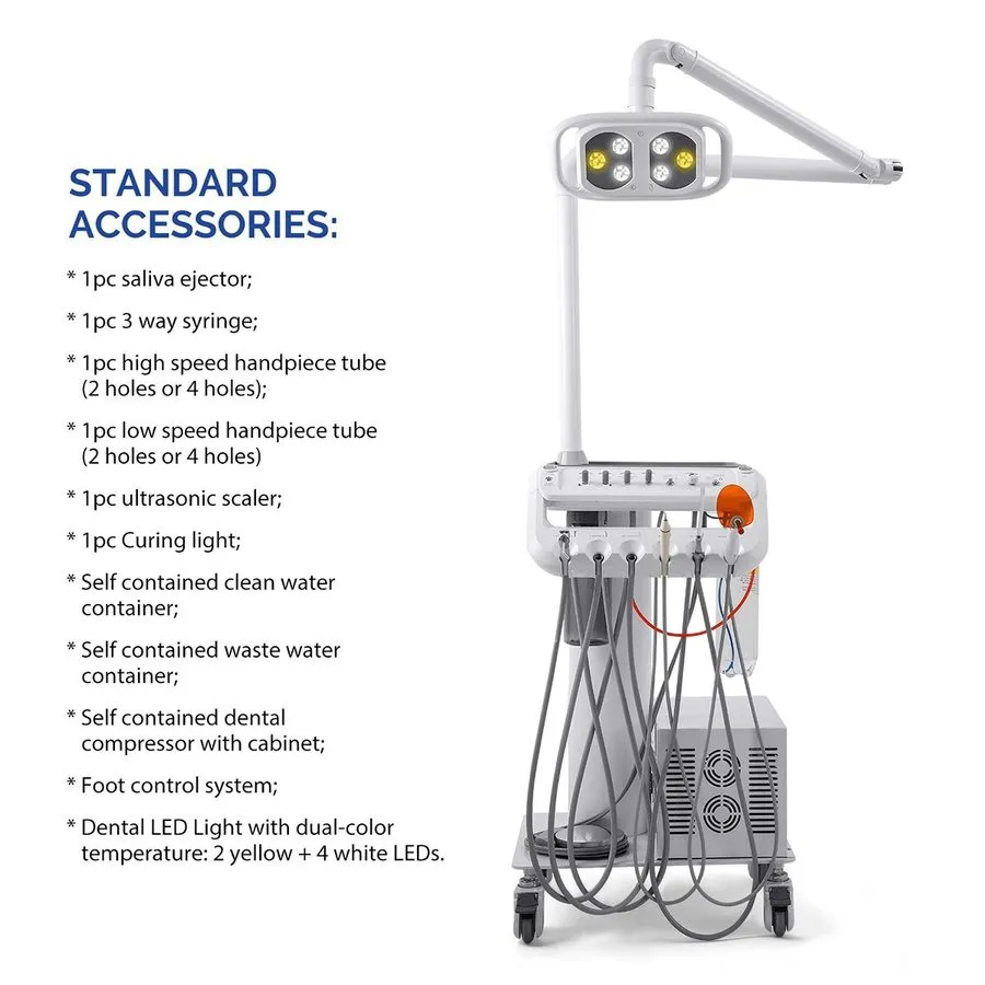 Компрессор Delivery Unit Suction System Air Compressor 4H/Dental Folding Chair+ 