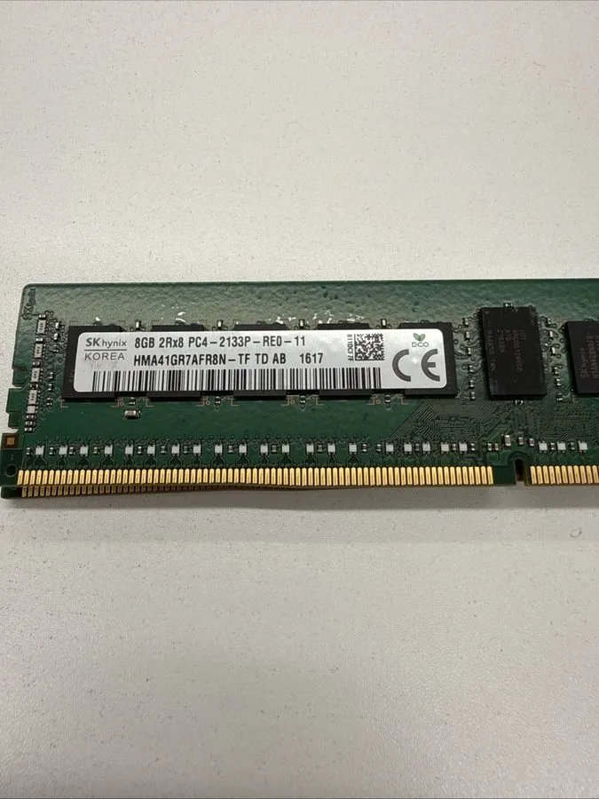 Модуль памяти SK Hynix 8GB 2Rx8 DDR4 PC4-2133P-RE0-11 SERVER RAM — фото лота 1