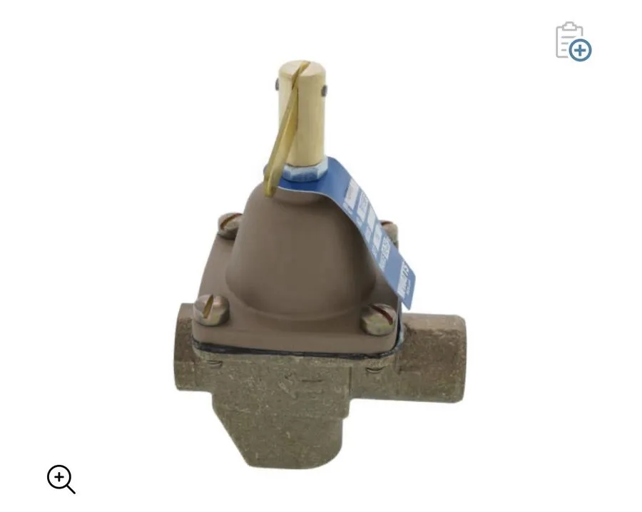 Трубопроводная арматура Watts B1156F S1156F High Capacity 1/2" Bronze Feed Water — фото лота 1