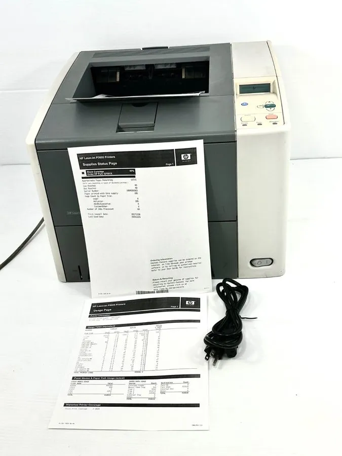 Лазерный принтер HP LaserJet P3005dn Monochrome Laser Printer Duplex Ethernet US