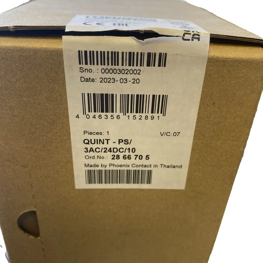Блок питания PHOENIX Contact Power Supply QUINT-PS/3AC/24DC/10 2866705