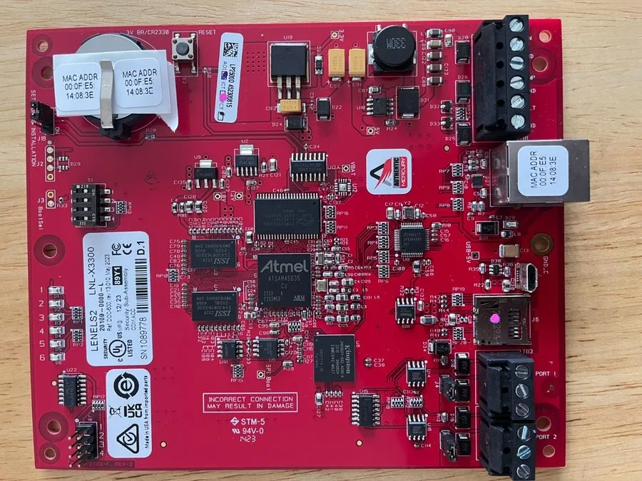 Контроллер Lenel (S2) LNL-x3300/Mercury LP 2500 Intelligent System Controller — фото лота 2