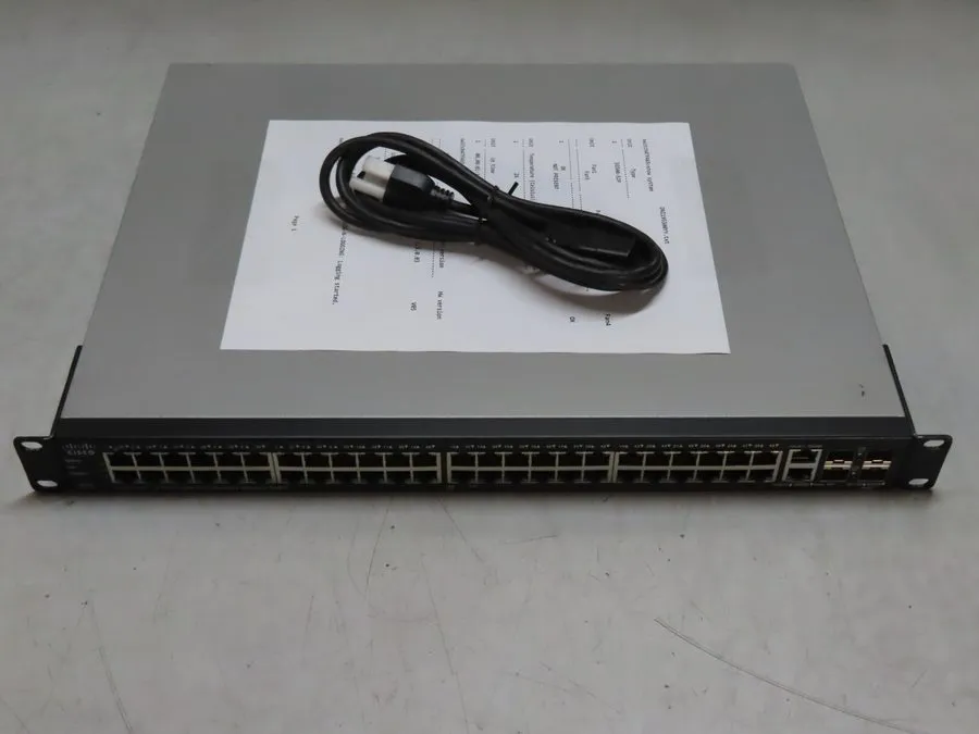 Коммутатор Cisco SG500-52P 52-Port Gigabit Stackable PoE Managed Ethernet Switch