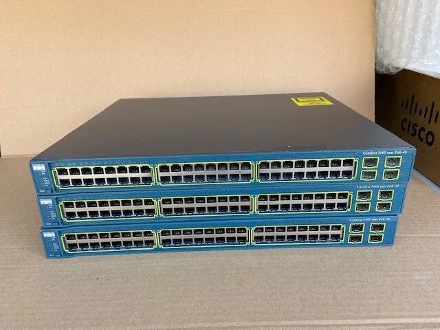 Коммутатор CISCO WS-C3560-48PS-E
