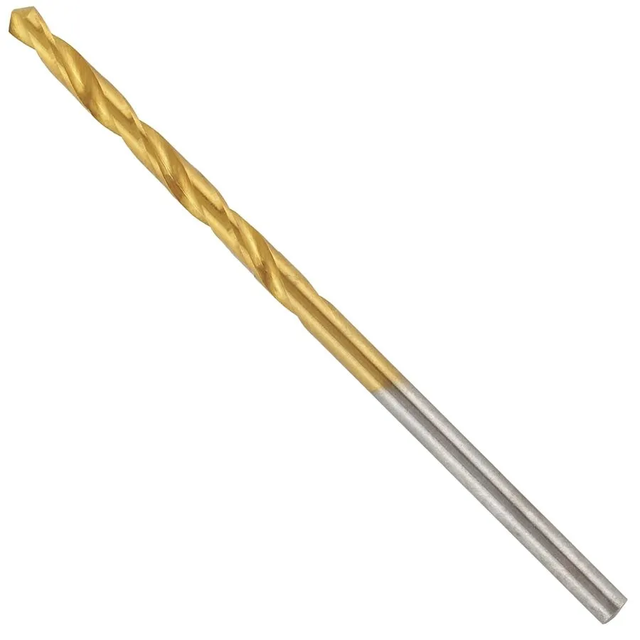 Режущий инструмент M3x0.5 Spiral Point Tap Ti-Coated 2.5mm Drill Bit Roasted Yel — фото лота 2