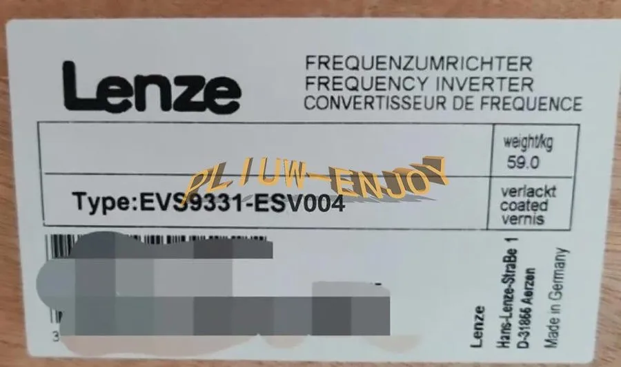 Сервопривод LENZE Servo Drive Inverter EVS9331-ESV004