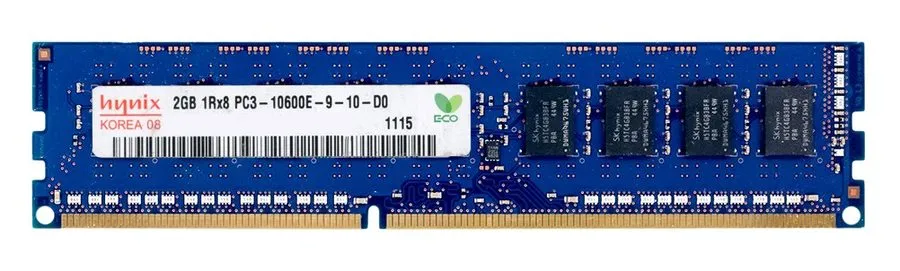 Сервер Server Storage Micron 2GB DDR3 1Rx8 1333MHz PC3-10600E ECC UNBUFF
