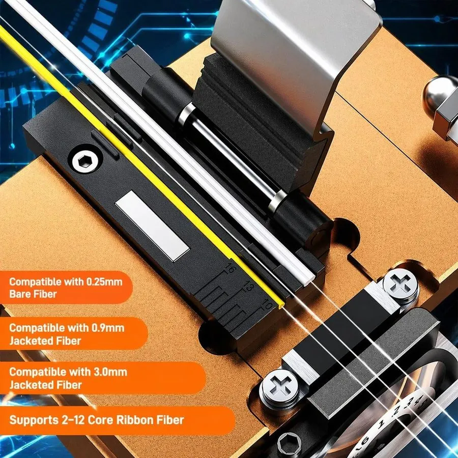 Скалыватель 260592 High Precision Optical Fiber Cleaver with Auto Scrap Collecto — фото лота 2