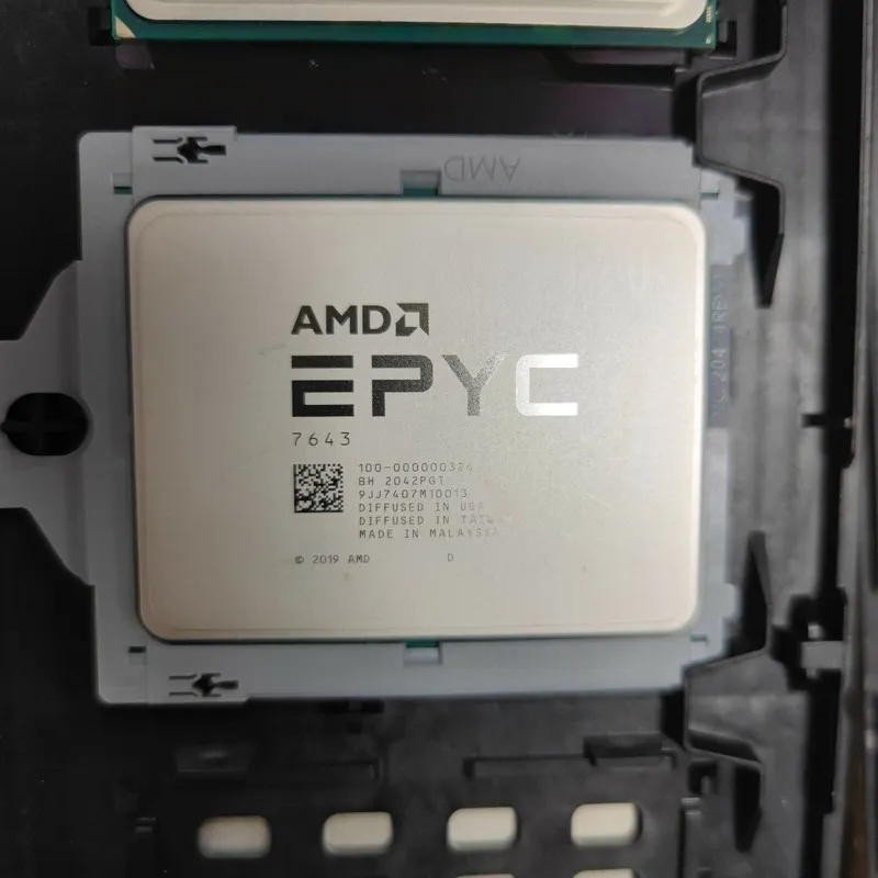 Процессор AMD EPYC™ 7643 Milan CPU processor 48 cores 96 threads 2.3GHZ socket