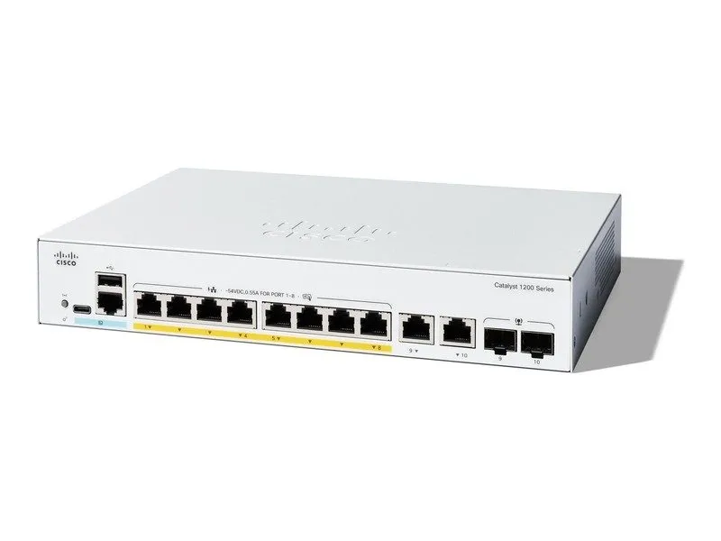 Коммутатор Cisco C1200-8P-E-2G Switch