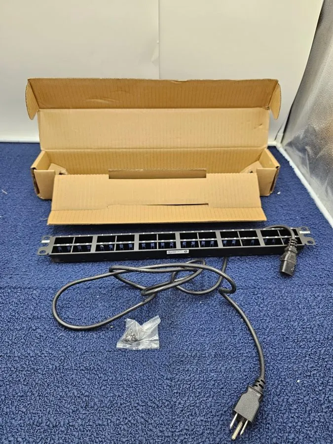 Патч-панель Panduit Mini-com 48 Port Network Patch Panel 48 X Rj-45 CPP48HDWBLY
