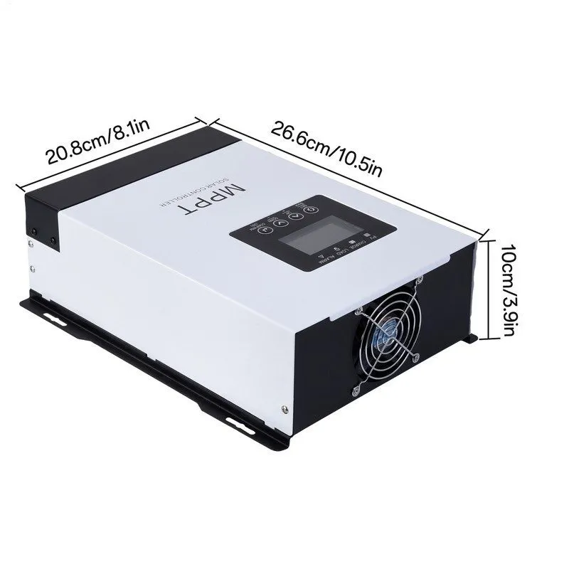Аккумулятор 12V/24V/36V/48V/60V/72V/84V/96V 120A MPPT Solar Charge Controller Pa