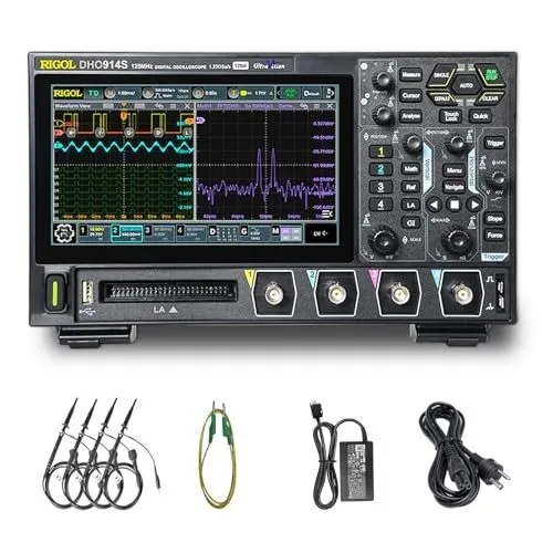 Осциллограф RIGOL DHO914S DIGITAL OSCILLOSCOPE 125MHz, 1.25GSa/s, 4ch, 16 dig. c