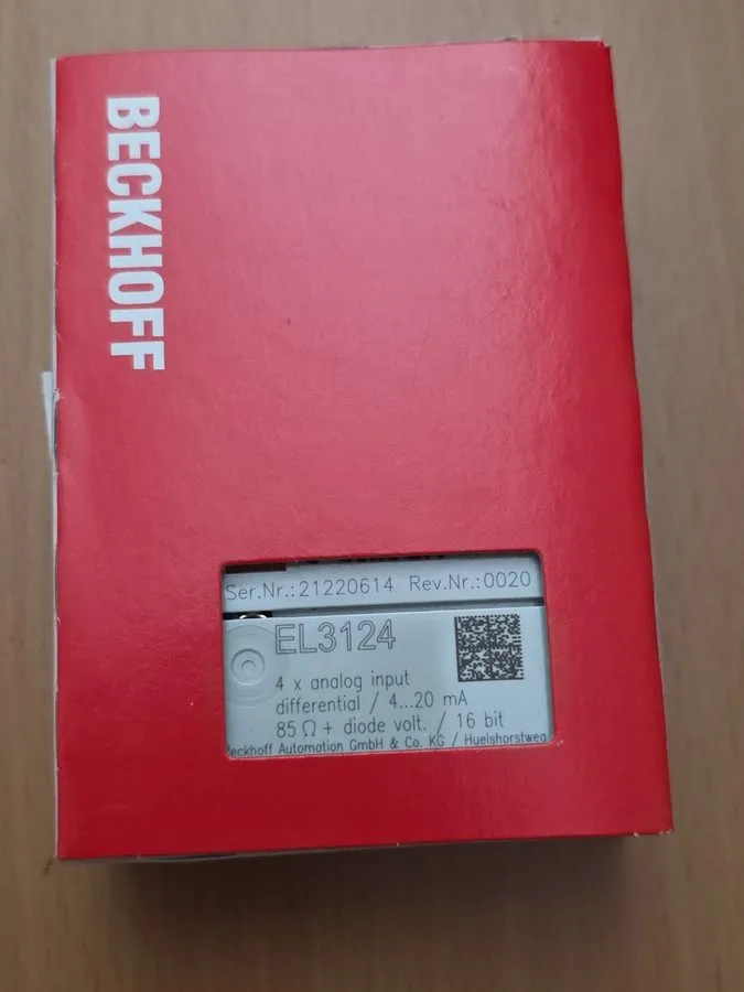 Модуль ввода-вывода Beckhoff EL3124 Analog Input EtherCAT Terminal — фото лота 1