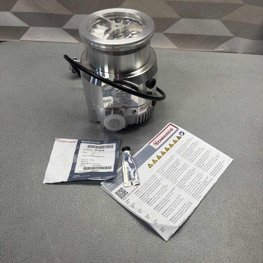 Насос Edwards nEXT240D 160W Turbomolecular Vacuum Pump w/Air Cooler & Extras