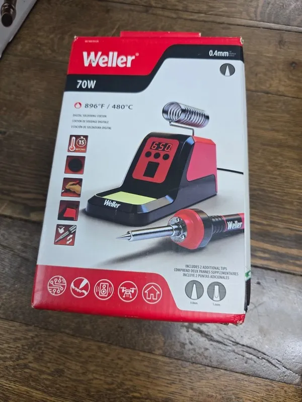 Паяльная станция Weller Digital Soldering Station with 70W Precision Iron 120V W
