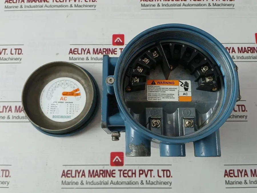 Расходомер Rosemount 8732EMT1A1K1M4 Magnetic Flow Meter REV:AA 90-250VAC IP66 (N