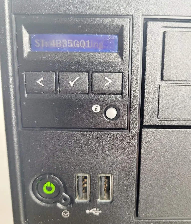 Сервер Dell PowerEdge T310 Tower Server Intel Xeon X3430 4GB RAM 146GB SAS HDD N