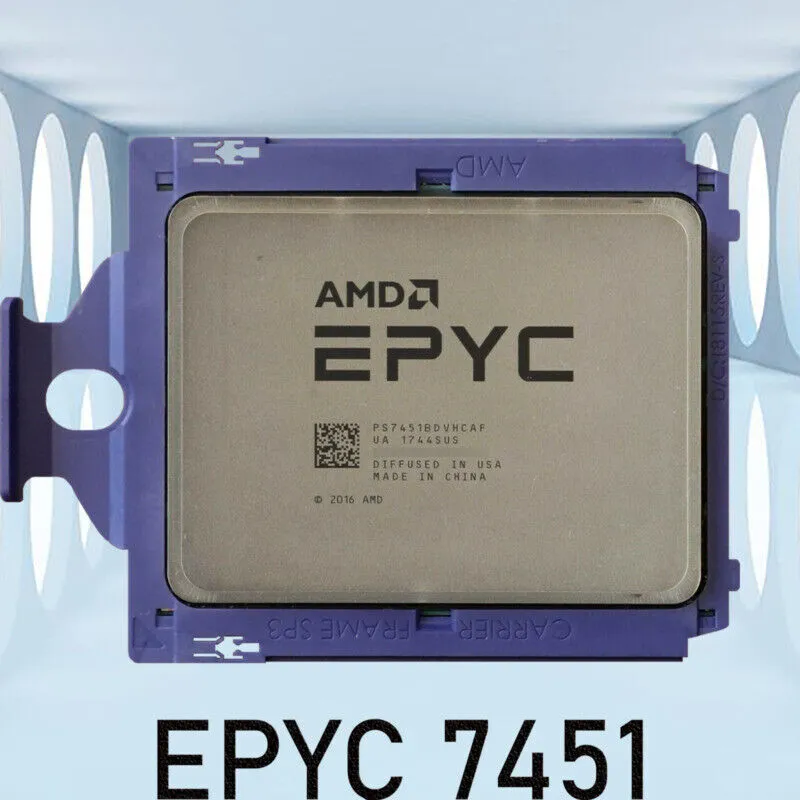 Процессор PS7451BDVHCAF AMD EPYC 7451 24-Core 2.30GHz 64M SP3 180W Unlocked Proc