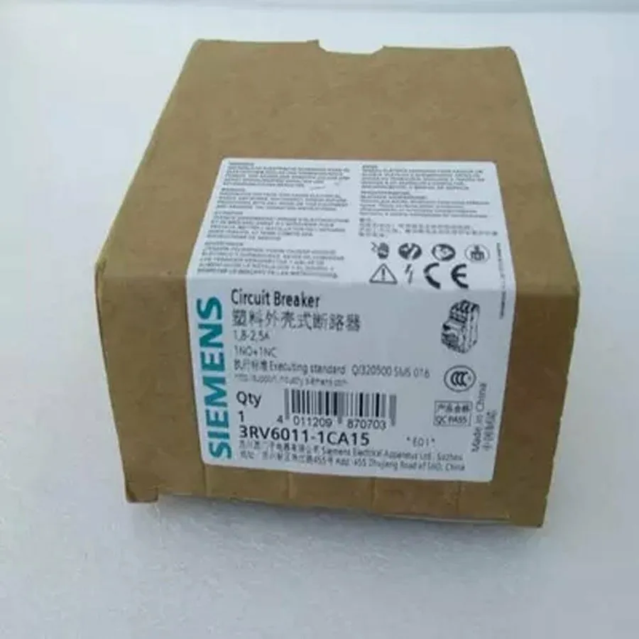 Автоматический выключатель Siemens 3RV6011-1CA15 1.8-2.5A Motor Protection Circu