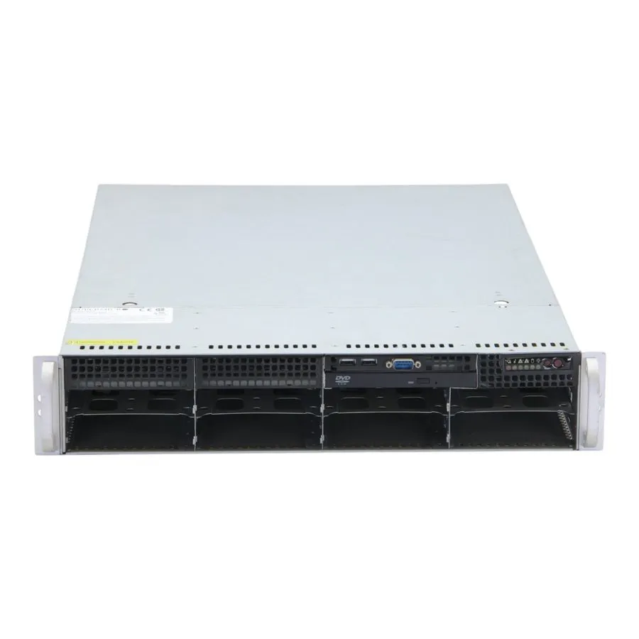 Запчасть для сервера Supermicro CSE-825 X8DTU-F 2x LGA1366 0GB DDR3 8x LFF 2x1Gb