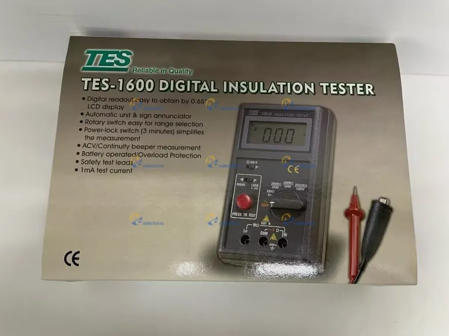 Тестер 1PC Insulation Tester TES-1600