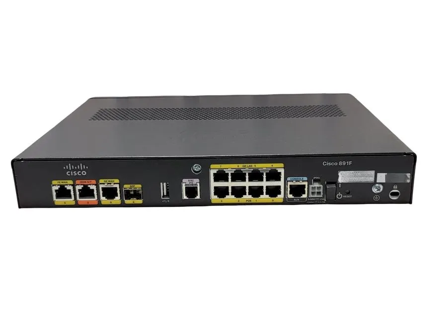 Маршрутизатор CISCO C891F-K9 891F Gigabit Integrated Service Router 8-Port