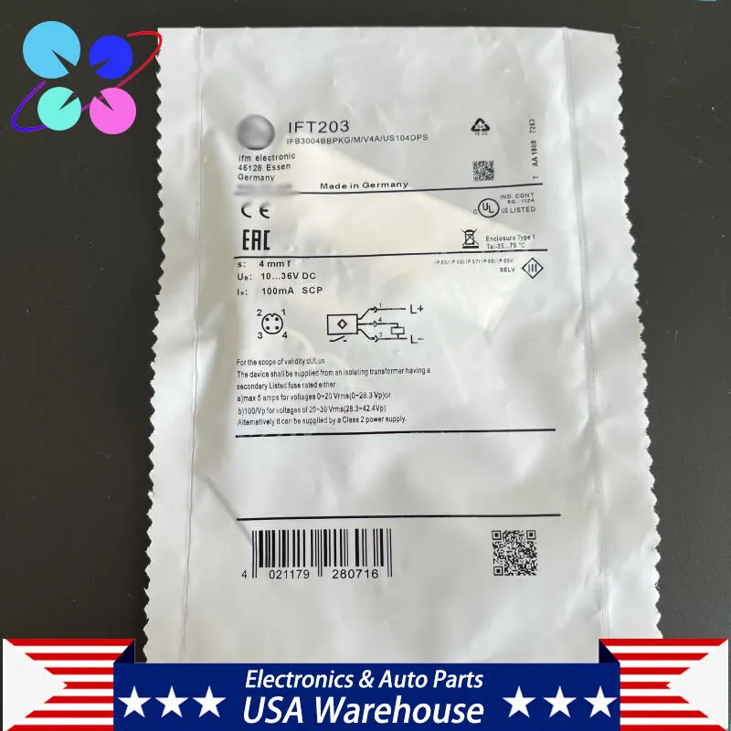 Датчик приближения IFT203 IFM Proximity Switch Sensor