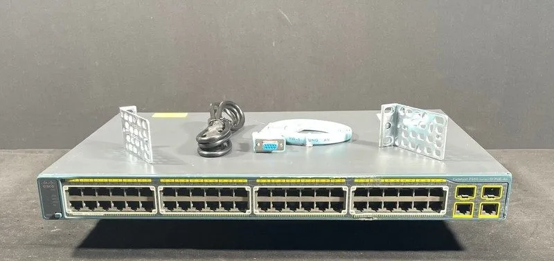 Коммутатор Cisco Catalyst WS-C2960-48PST-S 48-Port 10/100 PoE 2xGbE 2xSFP Switch