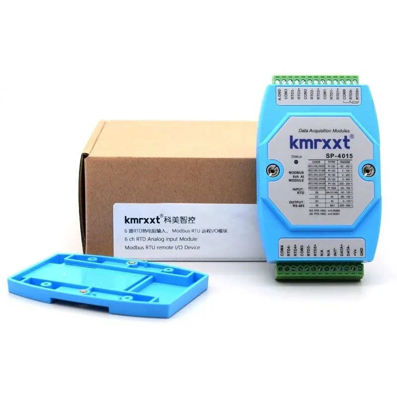 Модуль 6-CH RTD Analog Input Modbus RTU Remote IO Data Acquisition Module SP-401
