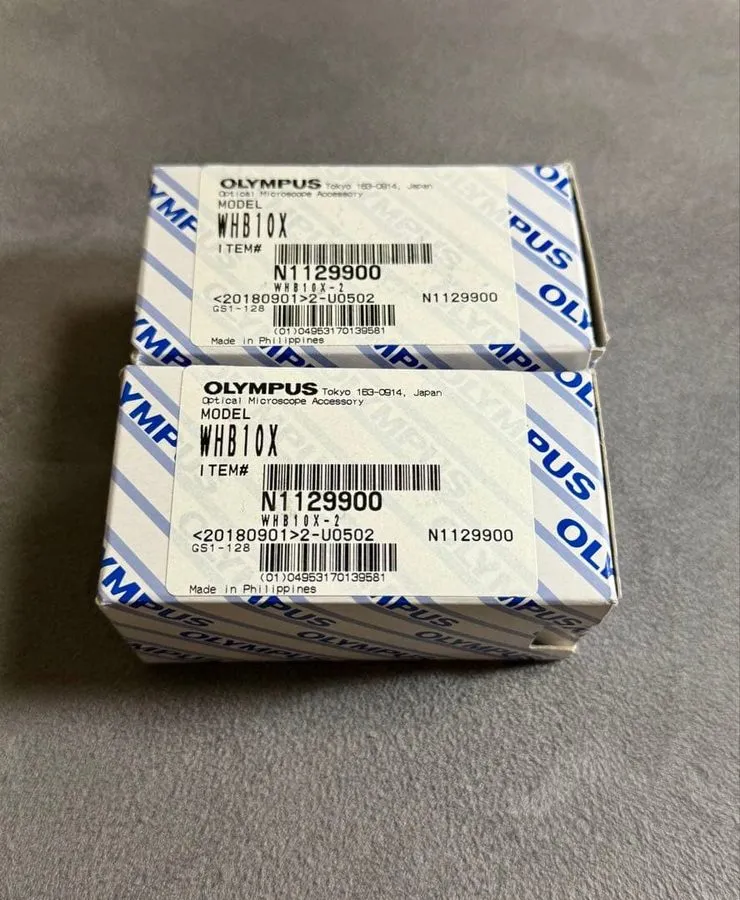 Микроскоп Olympus WHB10X/20 Microscope Eyepieces N1129900 Set of 2 [Unused ] — фото лота 2
