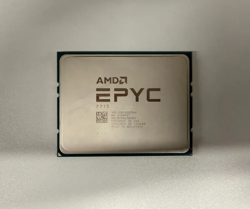 Процессор Unlocked AMD EPYC Milan 7713 2.0GHz 64 Core 128 Thread 225W CPU Proces