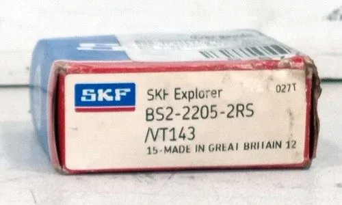 Подшипник SKF BS2-2205-2RS/VT143 Sealed Spherical Roller Bearing 25x52x23 (mm)