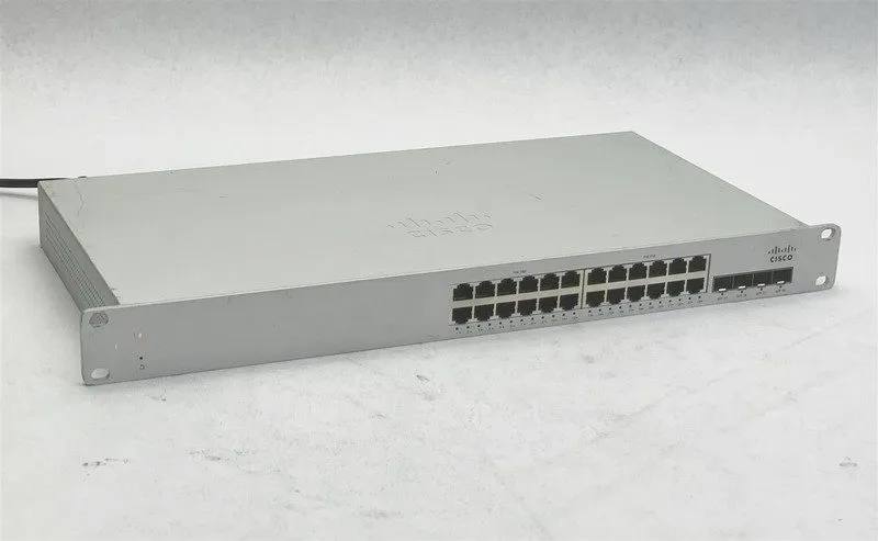 Коммутатор Cisco Meraki MS210-24P 24-Port Gigabit PoE Ethernet Switch UNCLAIMED