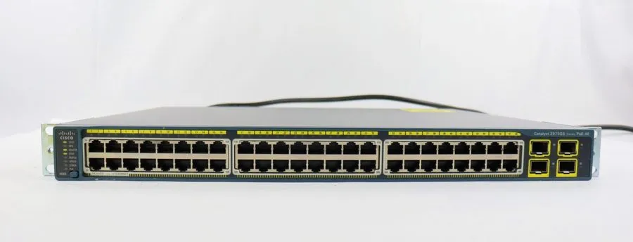 Коммутатор Cisco WS-C2975GS-48PS-L 48-Port Ethernet Gigabit PoE Network Switch