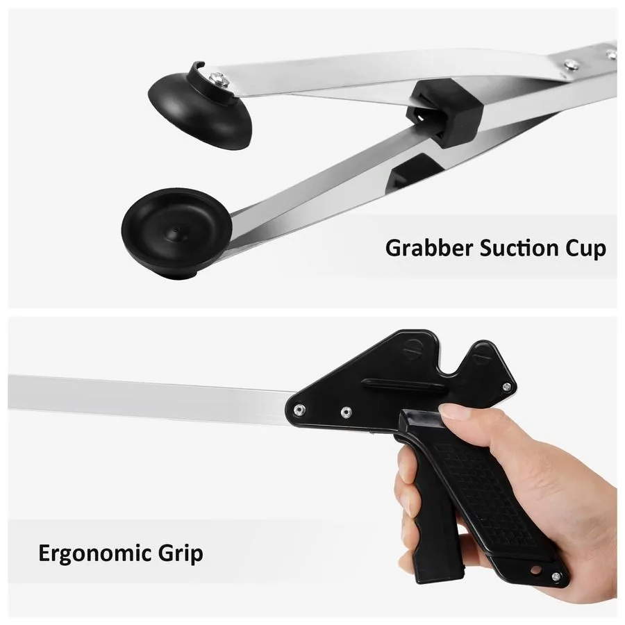 Вакуумная присоска Suction Cup Grabber Reacher Tool Trash Picker,Black,35inch — фото лота 2